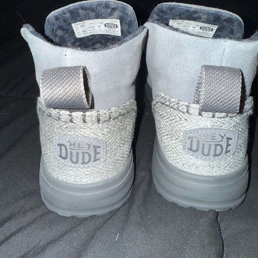 Hey Dude Kids Gray Boots